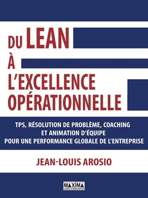 cover image of Du lean à l'excellence opérationnelle